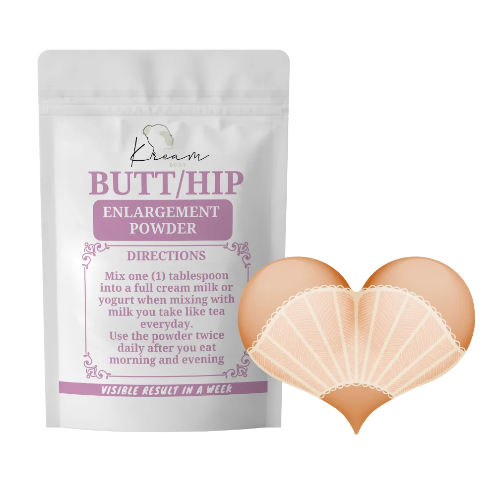 Natural Buttock Enlargement Poweder Sexy Hip Butt Enlarger Enhancement Lift Up Enlarge Butt Plant Extract Effective Body Shake