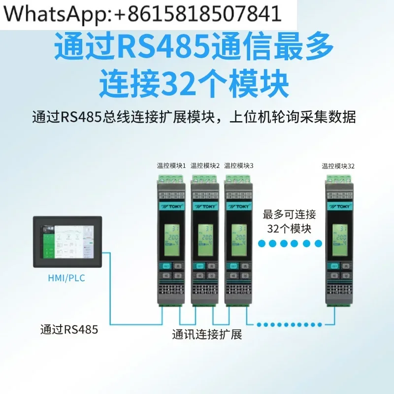 TOKY GTE2-RC20-R/GTE2-DC28-T/GTE2-RC28-T двухканальный модуль термостата