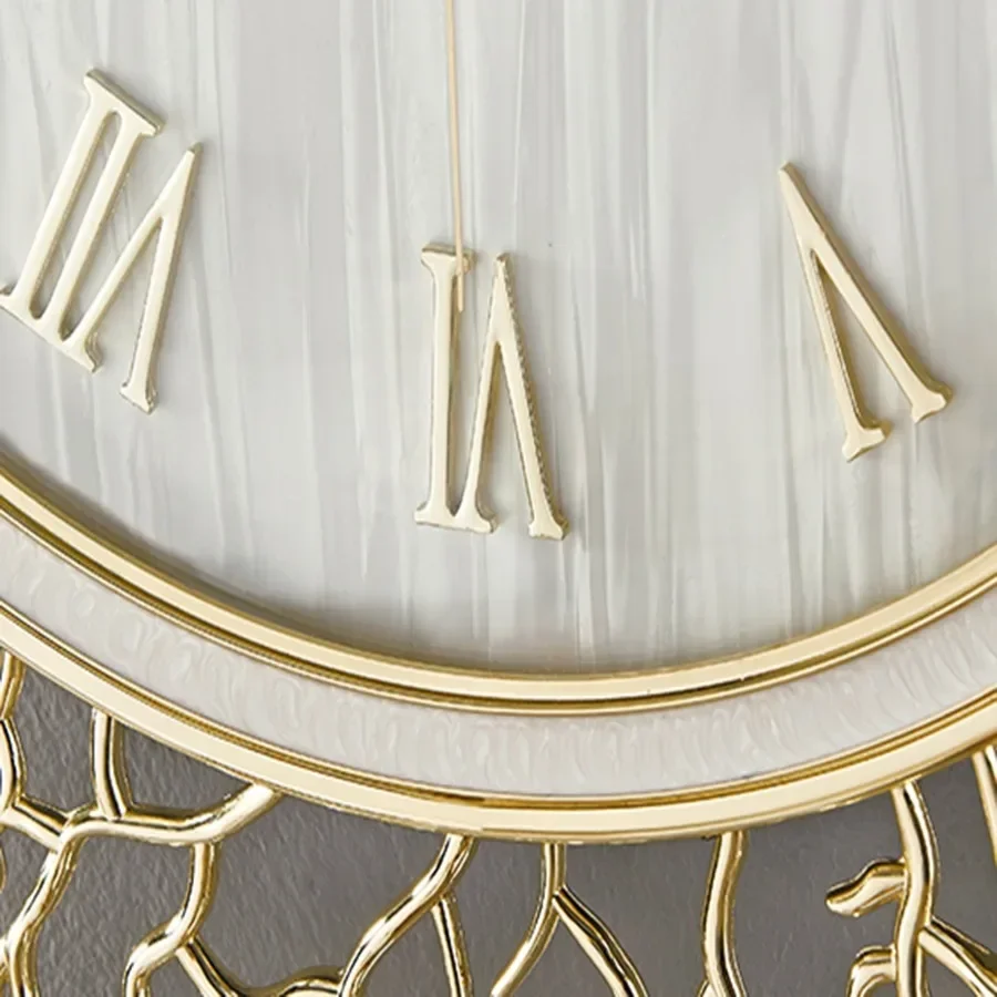 Золотые настенные часы для гостиной элегантные декоративные стильные спальни