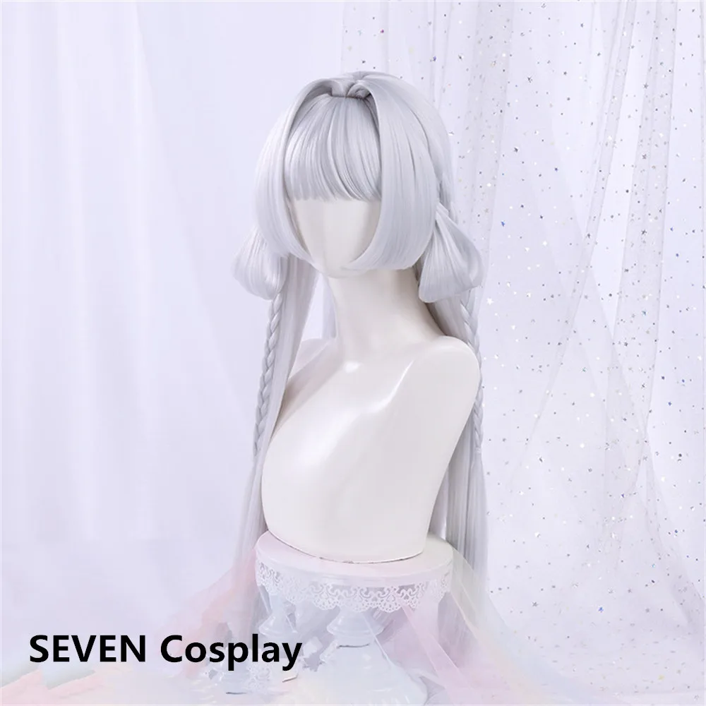 

Семь косплей в наличии Game Onmyoji SR Guinv Hongye косплей парик