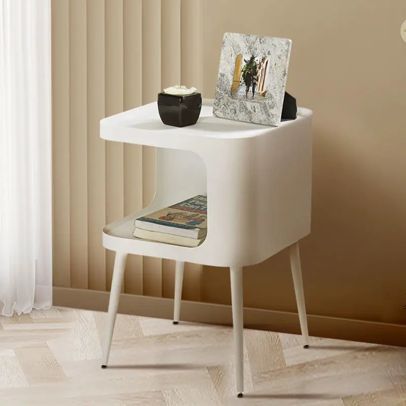 

Aoliviya Sh New Nordic Iron Net Red Bedside Table New Personalized Creative and Slightly Luxury Bedroom Bedside Cabinet Living R