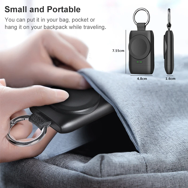 for galaxy watch 4 charger type c wireless charging dock for samsung galaxy watch 3 active 2 1400mah power bank portable magneti free global shipping