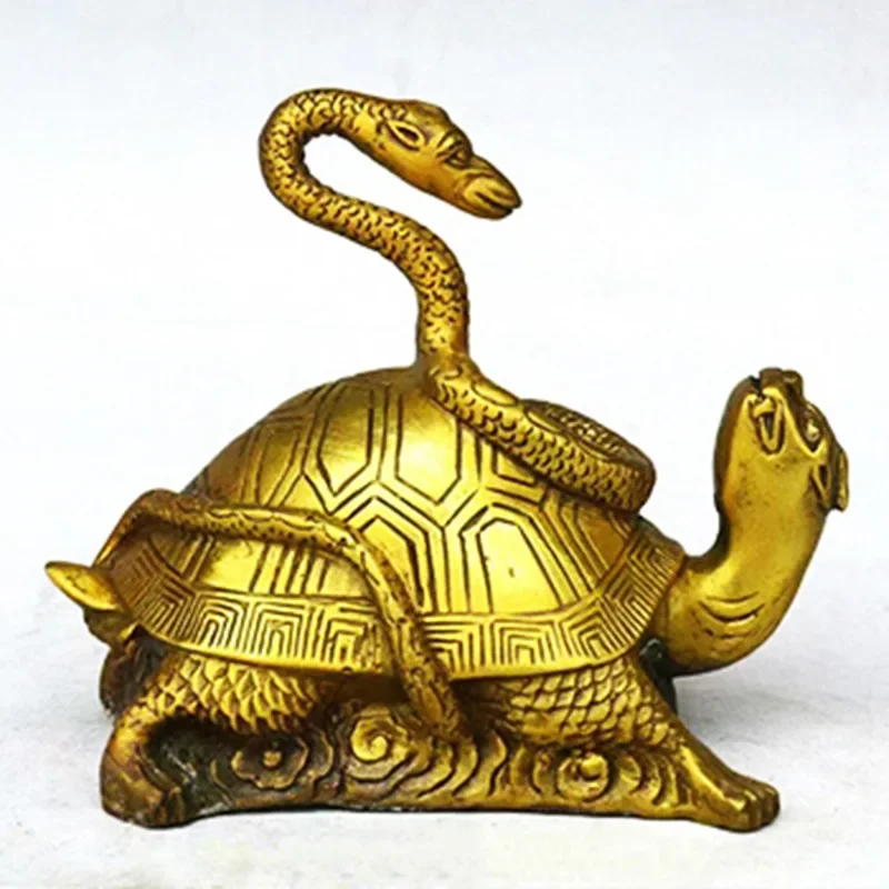 Латунные украшения Сюаньу изысканная бронзовая посуда поделки для дома