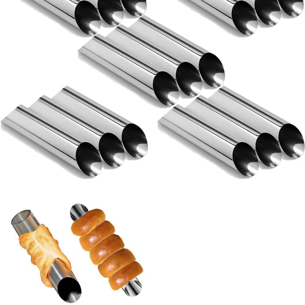

20 Ice Roll Croissant Roll Cone Tubular Shaped Cone Molds Cone