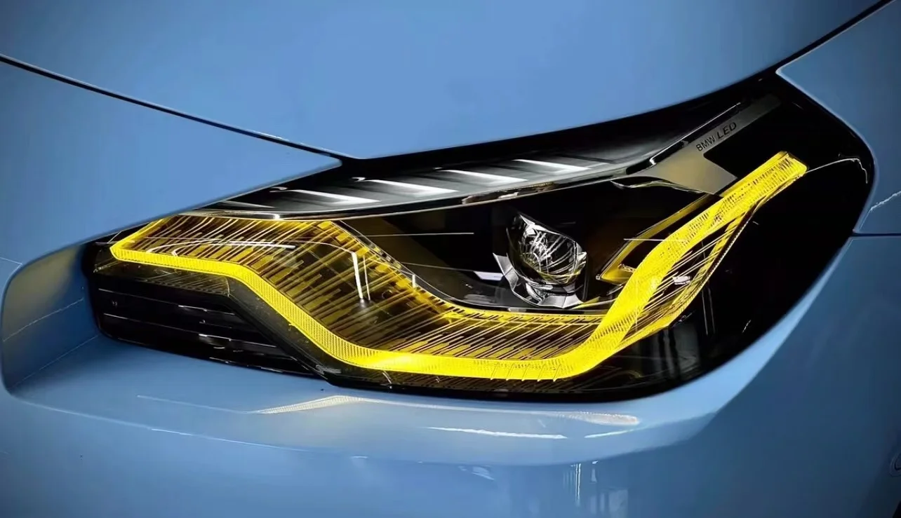 Дневные ходовые огни Baviss для BMW серии G87 G42 M2 M240I дневные ангельские глазки из