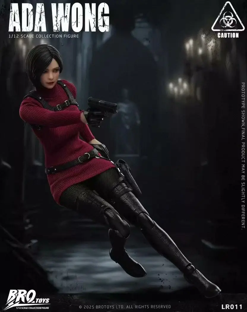 Фото В наличии: Коллекционная фигурка Brotoys Resident Evil 4 Ада Вонг (ремейк), масштаб 1/12, модель, подарок №4