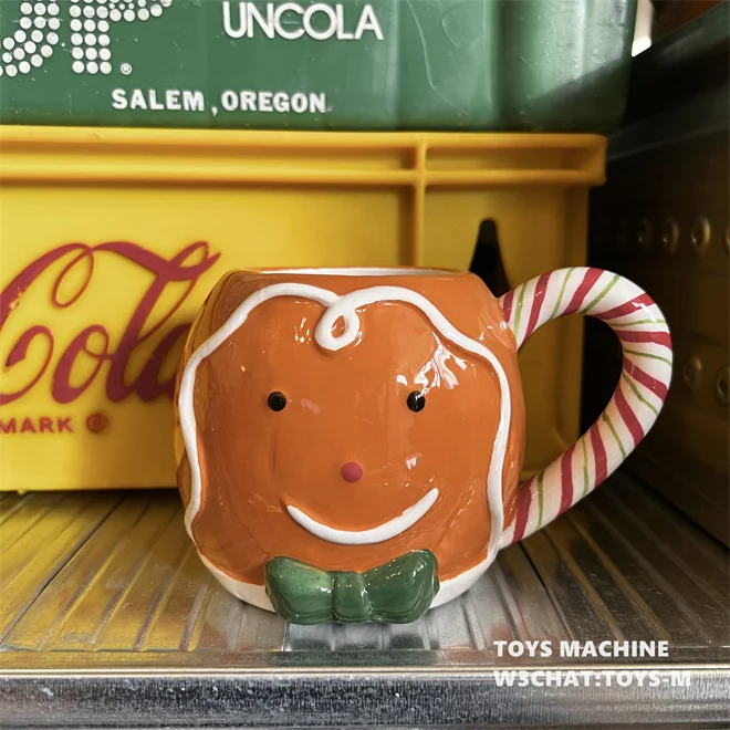 

Gingerbread man Christmas ceramic mug