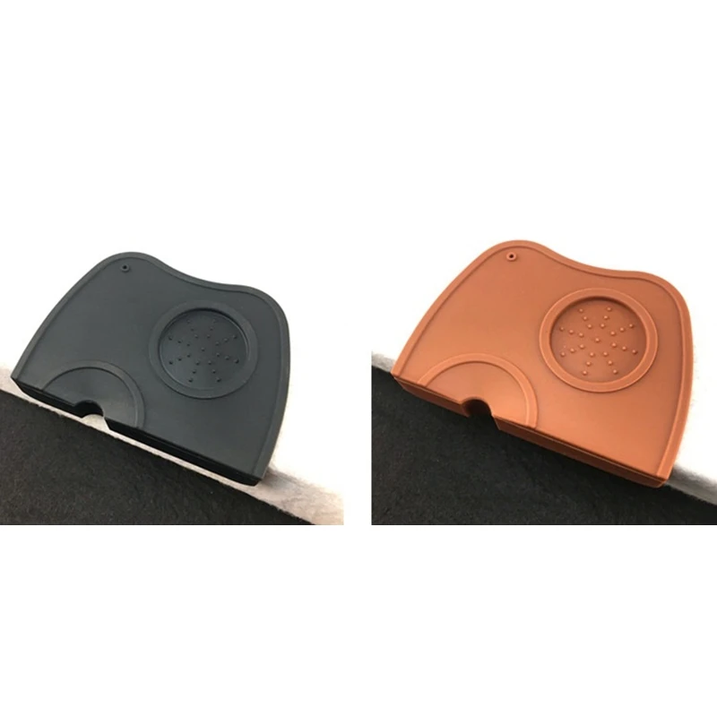

Tamper Mat, Food Safe Silicone Coffee Tamp Mat Anti-Slip, Corner Tamping Pad Non-Slippery Soft Odorless Holder Pad
