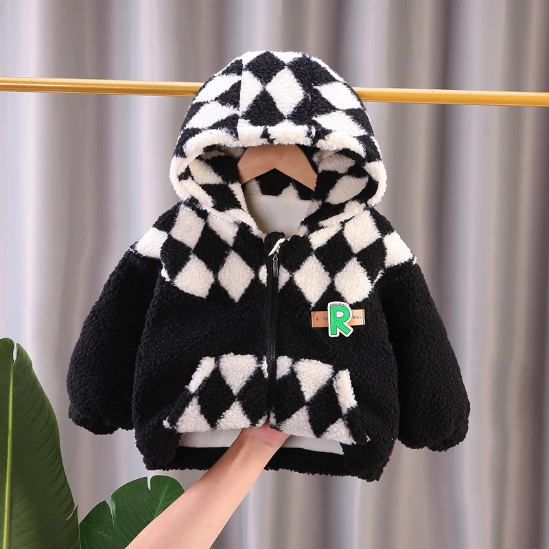 

Boys Shirt New Top Quality Kids Long Sleeve Shirts Children's Cotton Clothes Baby Boy Girls Thicken Blouses Velvet Tops 0-5 Year