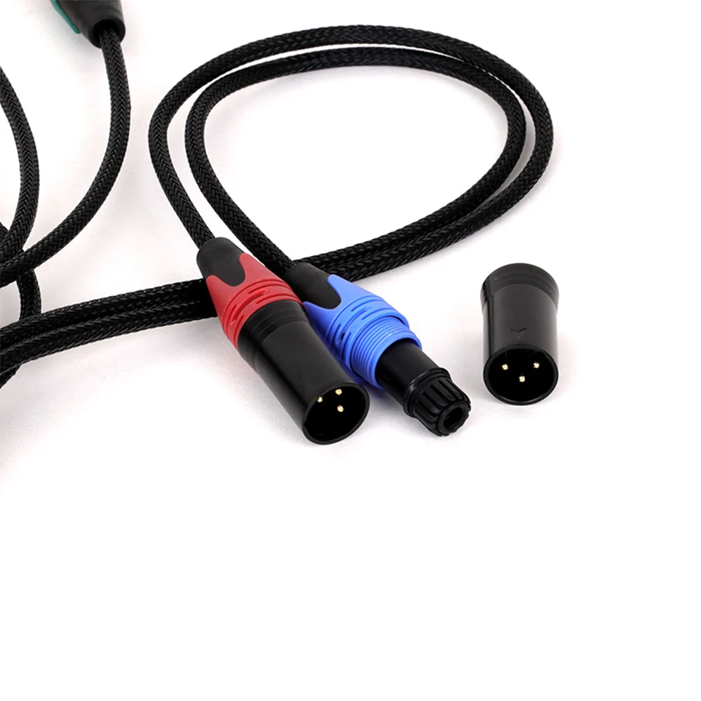 4-канальный 3-контактный соединительный кабель XLR для оплетки Ethercon с сетевым