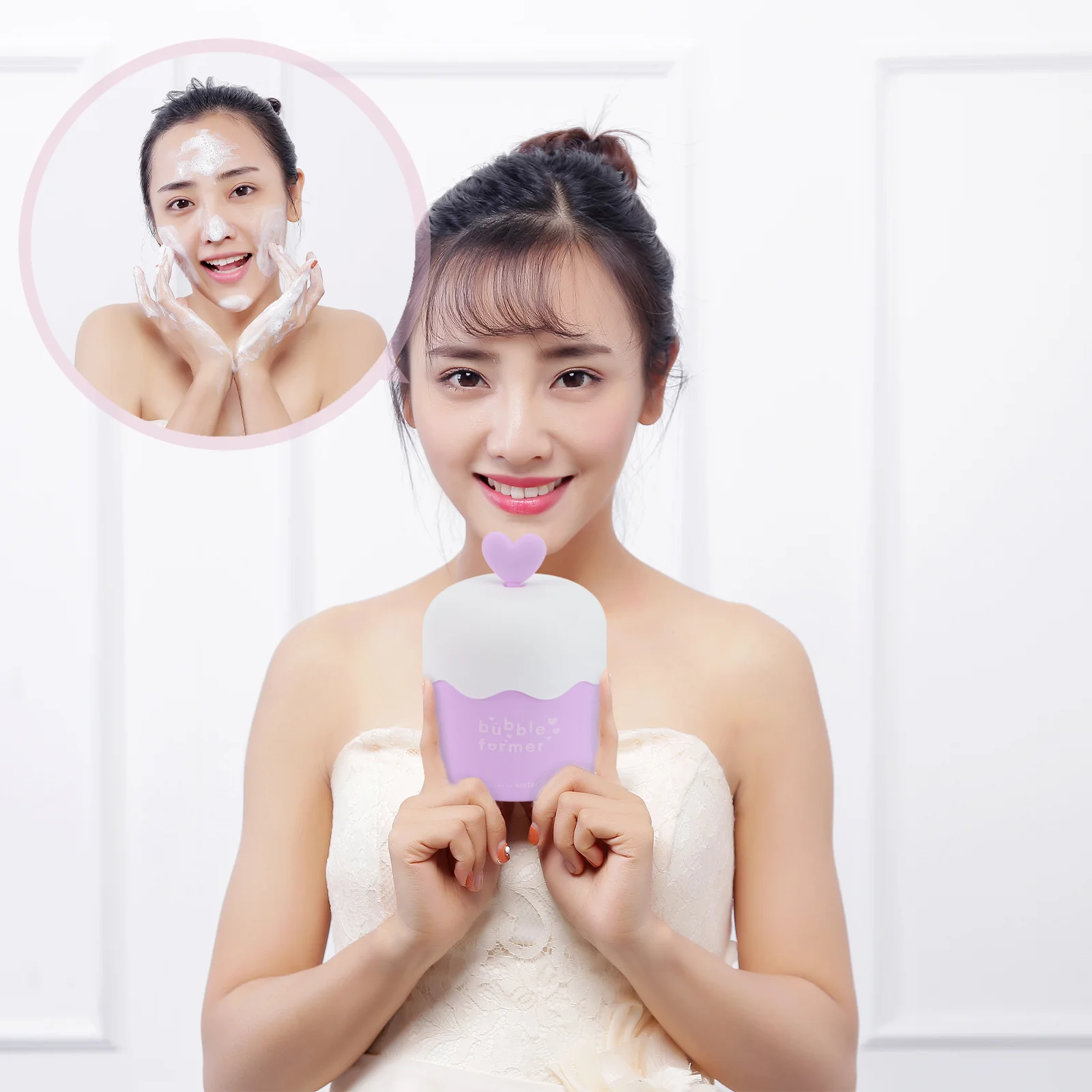 Барботерная машина чашка пенообразователь взбитая бутылка пенящаяся очистка