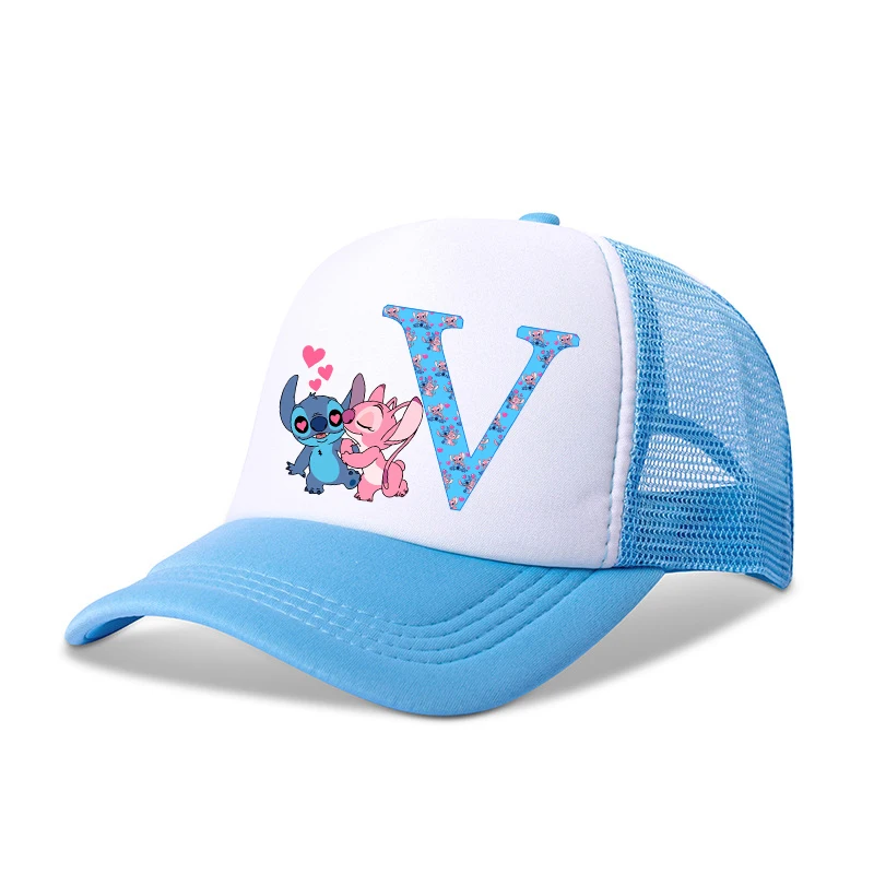 Детская бейсболка Disney Stitch Регулируемая Кепка от солнца с мультяшным рисунком