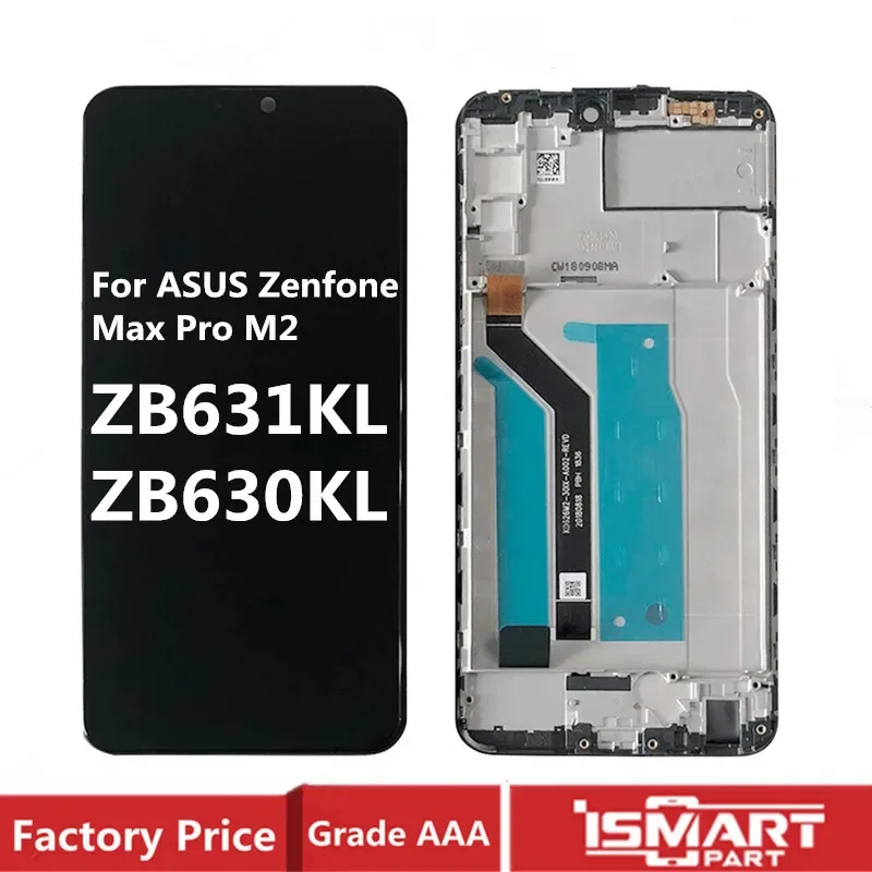 Для Asus ZB631KL ЖК-дисплей с дигитайзером сенсорного экрана в сборе для ASUS Zenfone Max Pro M2