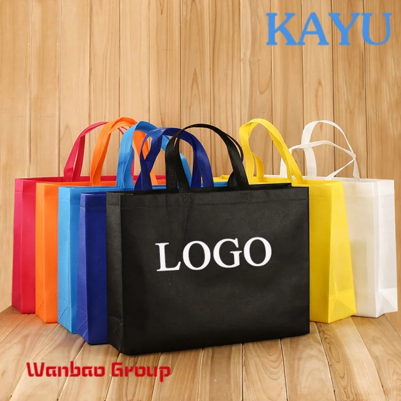Wholesale Promotional Reusable Custom Personalized Shopping Non Woven Bag for Shopping