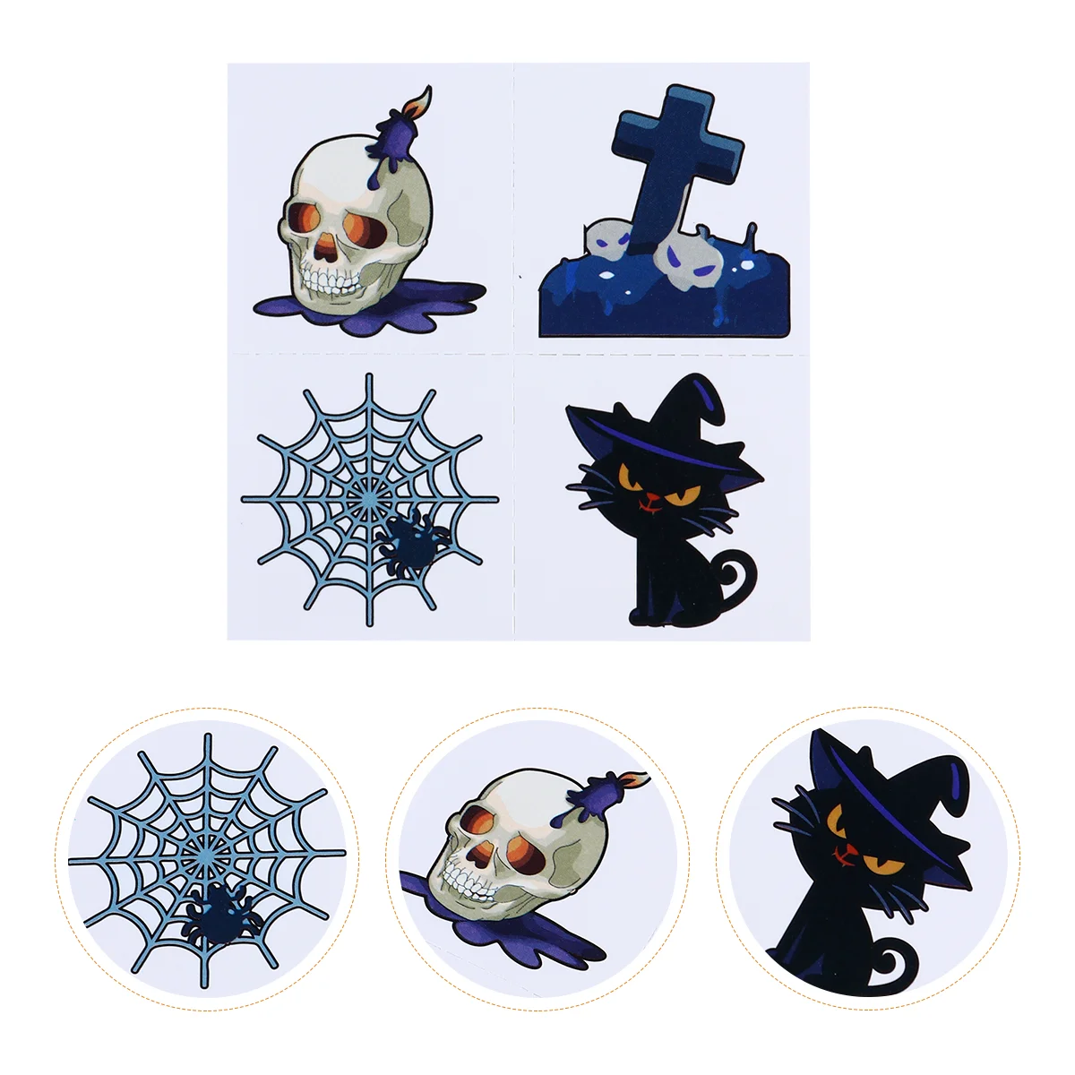 

36 Sheets Sticker Temporary Children Body Decals