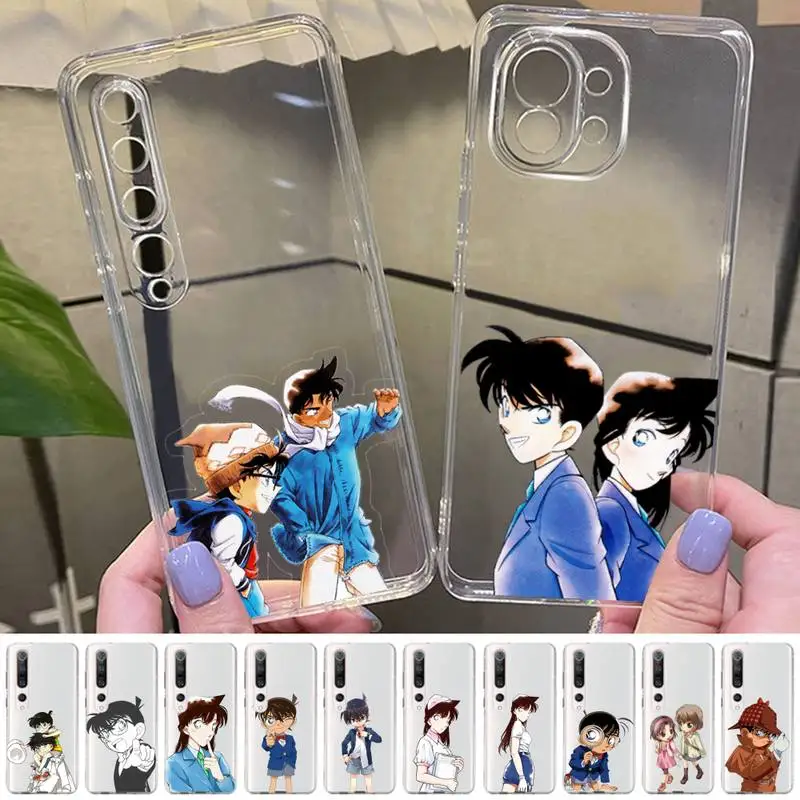 

MaiYaCa Detective Conan Phone Case For Redmi Note 5 7 8 9 10 A K20 pro max lite for Xiaomi 10pro 10T