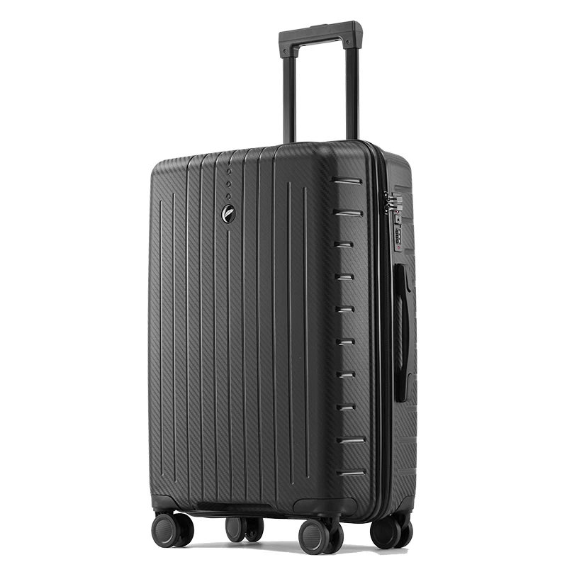 XQ 20 Inches ABS+PC Designer Suitcase Male Student Trolley Case Female Zipper Rolling Luggage Set Unisex Travel Case for Women