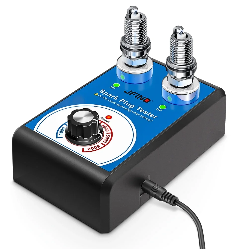 Тестер свечи зажигания Jfind JF109 13 мм с двумя отверстиями от 220 В до 12