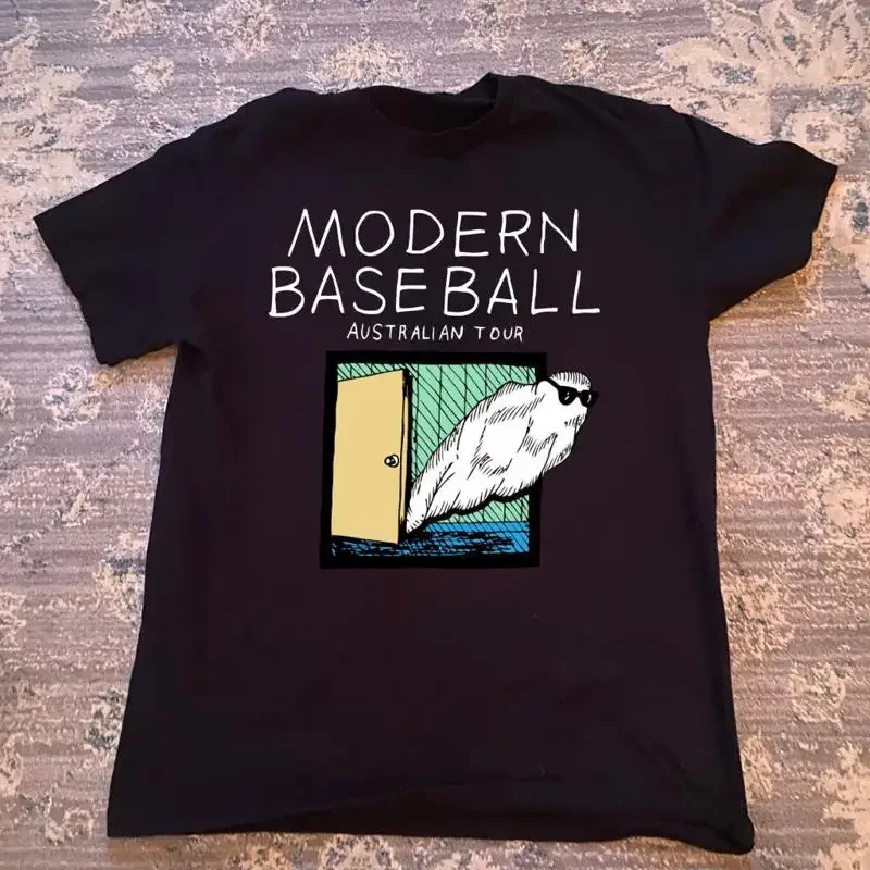 Фото Современная бейсбольная футболка VTG Modern Baseball Australia, размеры от S до 5XL, бесплатная доставка TU319 №1