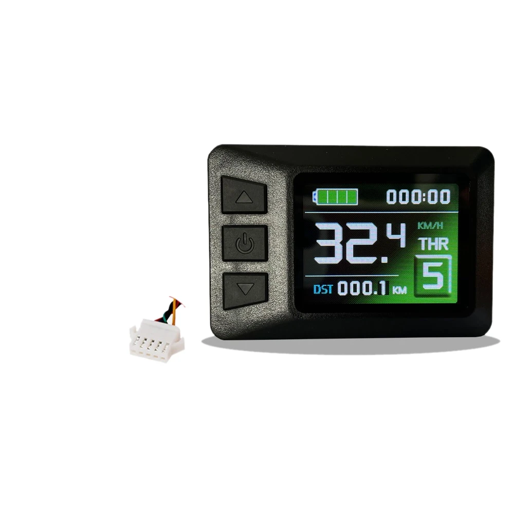 

Электронный велосипед, умный дисплей, ЖК панель управления для электровелосипеда Kunteng, разъем SM