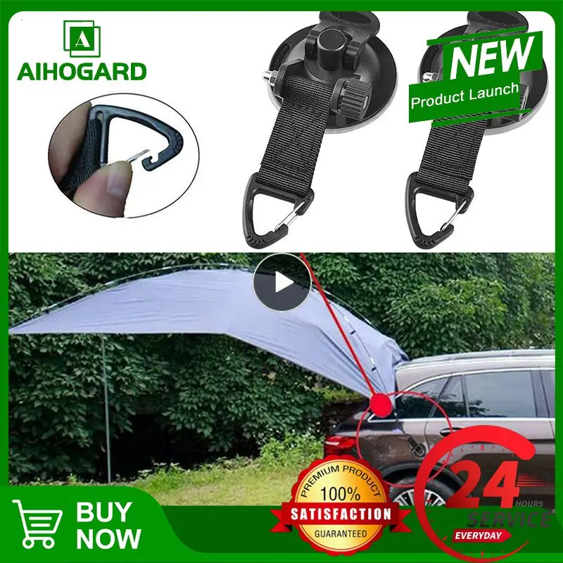 

2021 NEW Strong Suction Cup Hook Household Reusable Hook Outdoor Car Awning Tarpaulins Fasten Tools Dropship