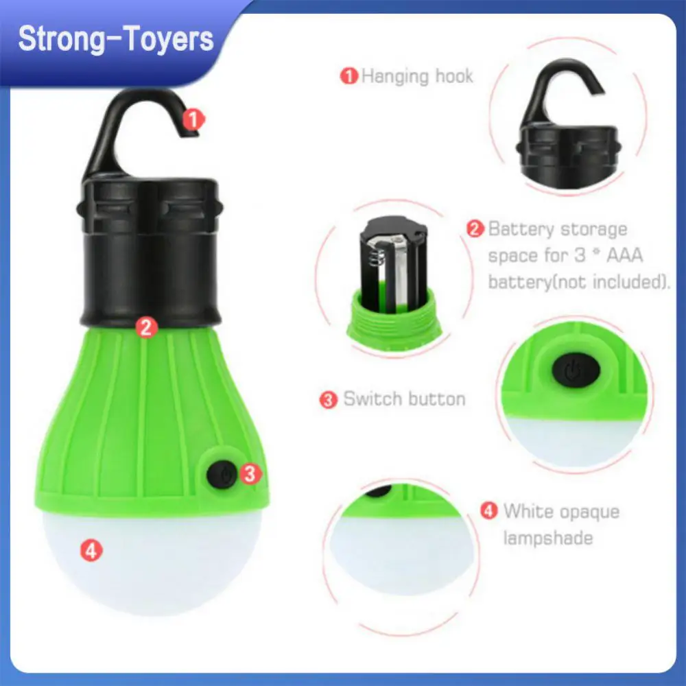 

Светодиодная палатка, яркая портативная мини-лампа, освещение для кемпинга, светодиодная лампа для кемпинга, водонепроницаемая наружная лампа с крючком, пластиковые аварийные огни