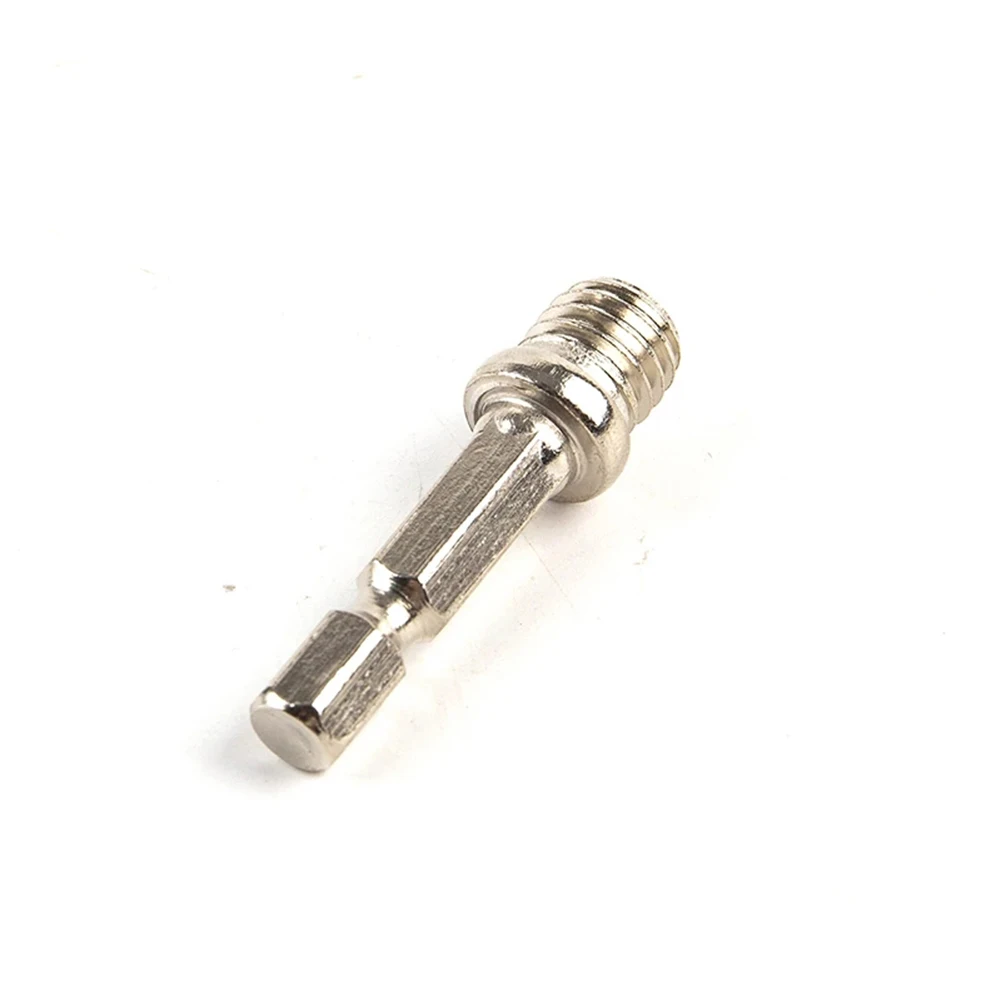 

Hexagon Connecting Rod Adapter Drill Chuck M10 Polishing Disc Connection Tool Parts Metal Power Tool Accessories Electric Drill