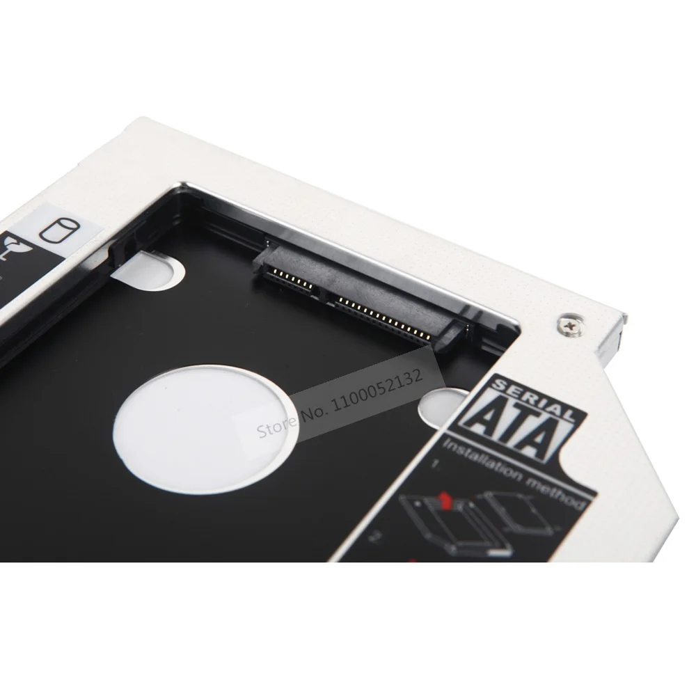 Фото 2,5 SATA жесткий диск HDD оптический отсек Caddy рамка адаптер для Lenovo B50-45 B51-80 B50-50 G50 G50-30 G50-70 G70-70 G50-45 Z40-70 №4
