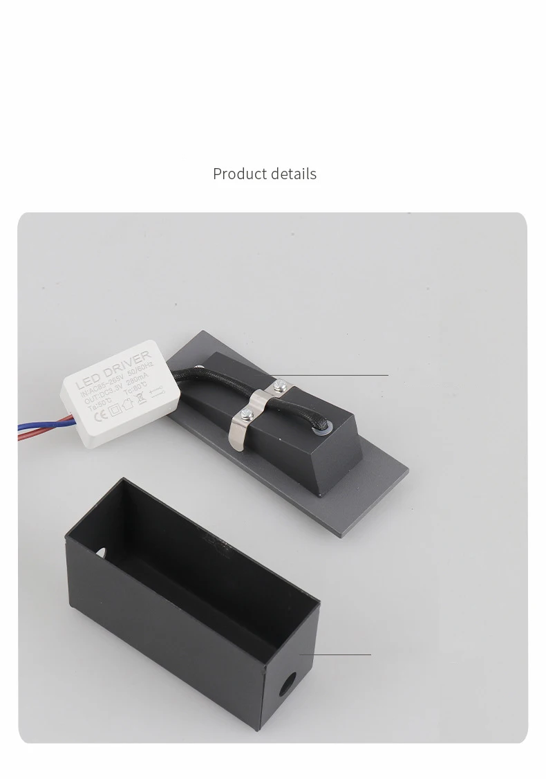 Настенный светильник для лестницы 1 5 Вт с маленькой полосой датчиком движения