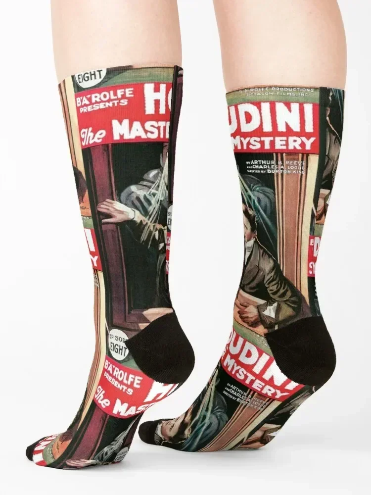 Винтажный постер фильма — Гарри Хоудни в мастере Mystery (1919) носки для регби гольфа