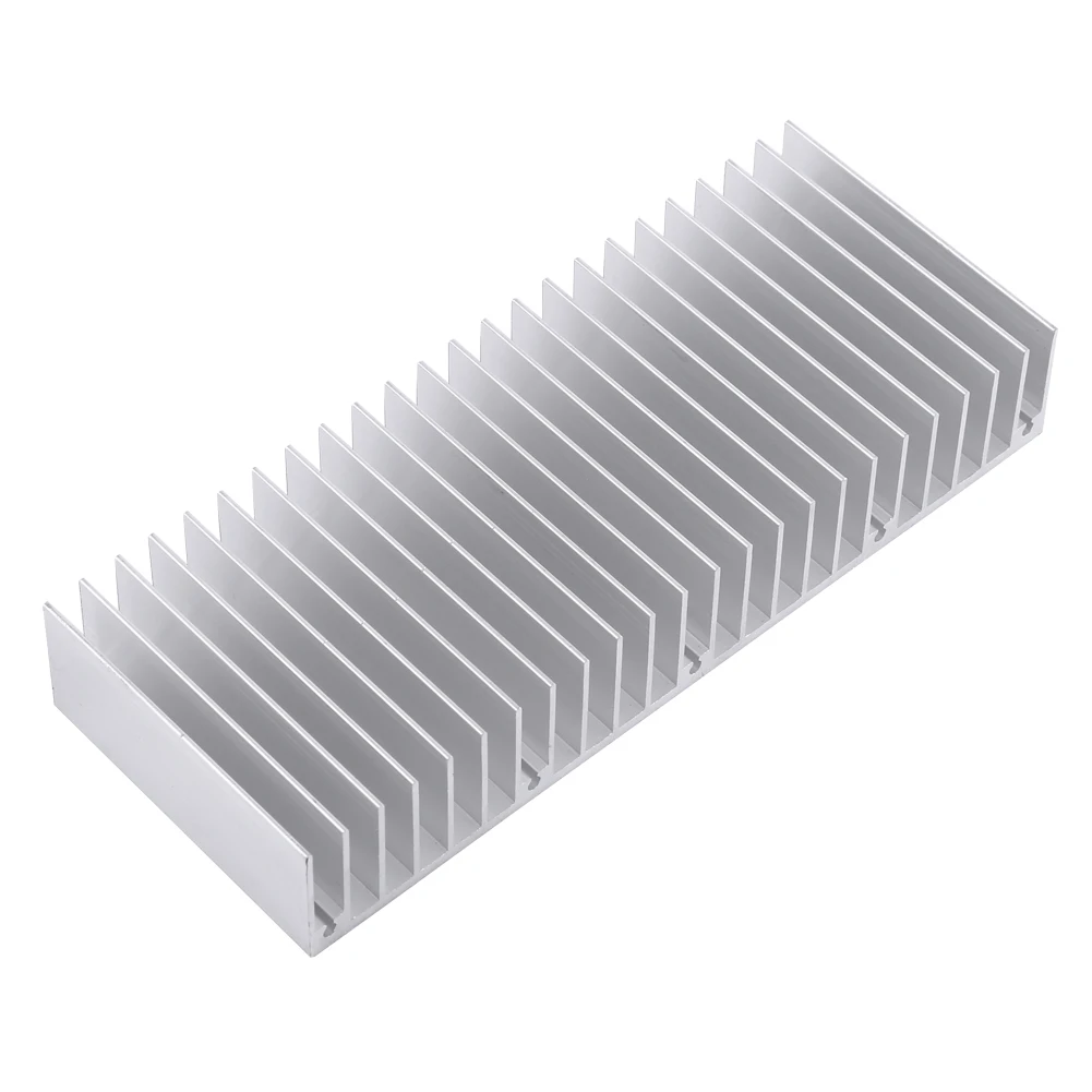 

1pc Aluminum Heatsink Cooling Radiator Heat Sink Dense 24 Teeth 150mm