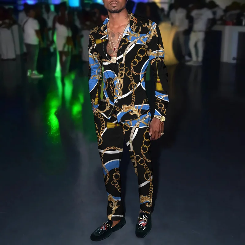 Комплект свободных офисных брюк с длинным рукавом в стиле ретро Новинка лета 2024