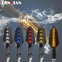 motorcycle accessories led plastic turn signal light direction waterproof indicators light for yamaha yzf r1 r6 r3 r25 fz1 mt09