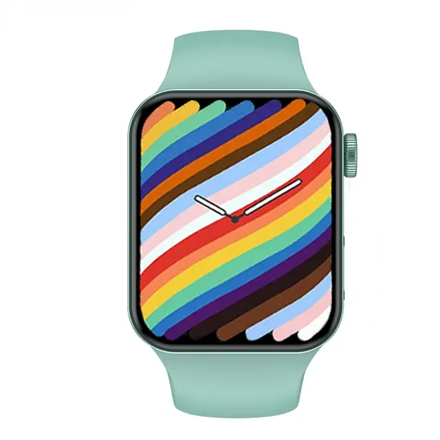 

IWO Smart Watch Smartwatch Two Button 44 MM Series 7 Dial Call Heart Rate Smart Watches Men Women Gift For Android IOS