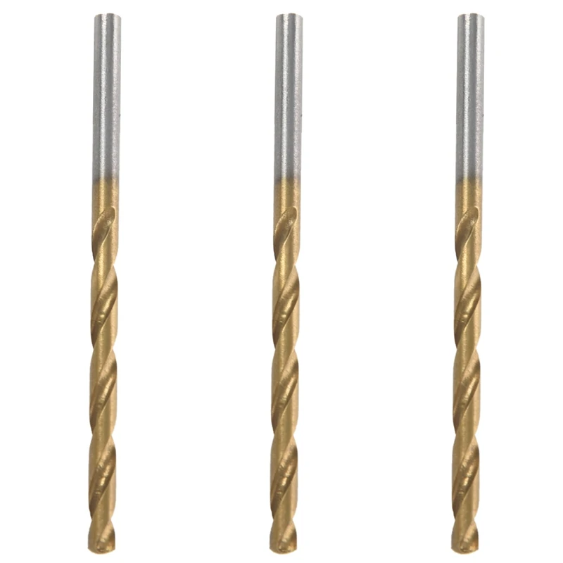 

150 Pcs Titanium Coated High Speed Steel Drill Bit Set Tool 1/1.5/2/2.5/3Mm