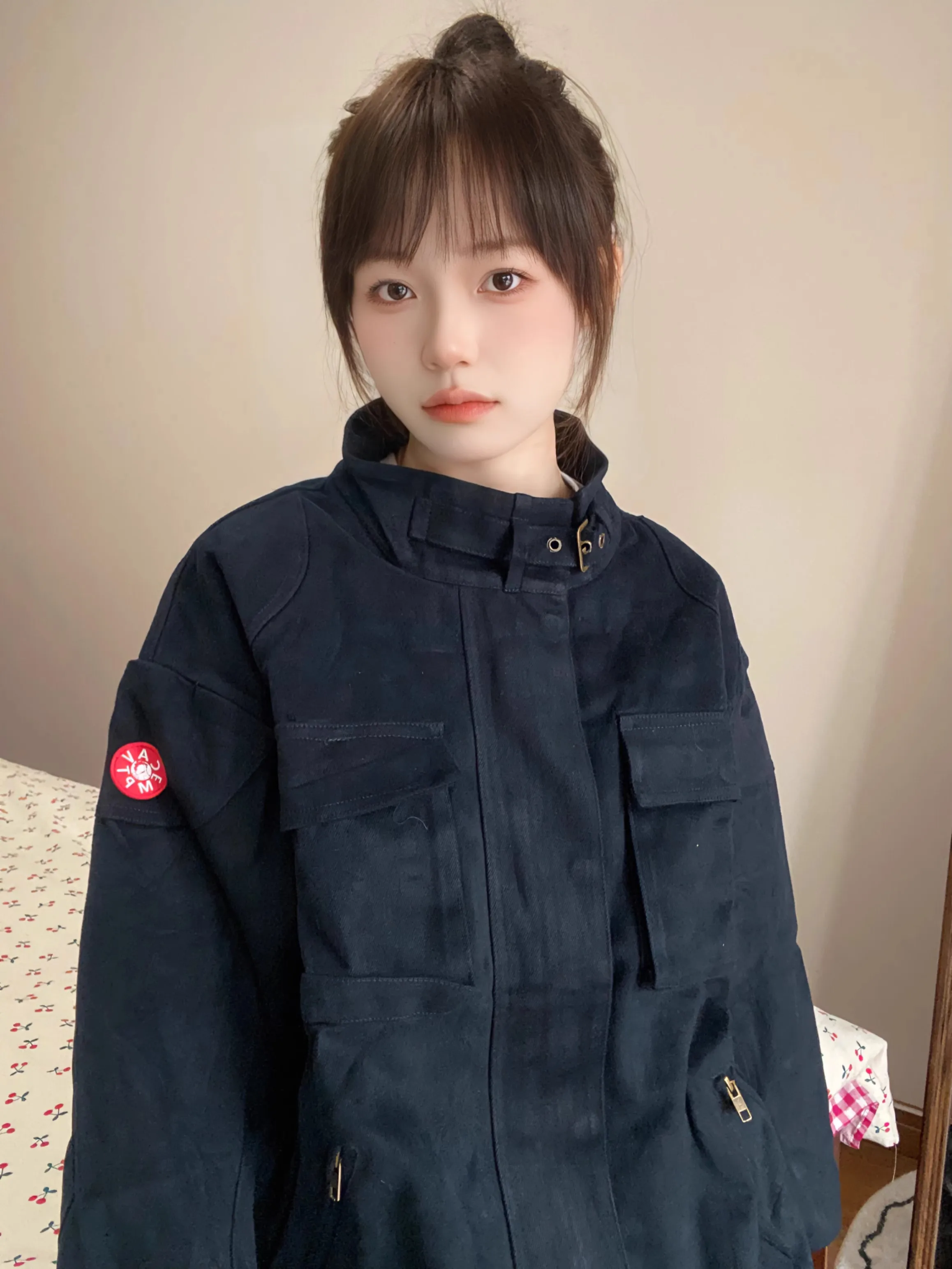 CAVEMPT 2024 японская куртка CE со свободными карманами мотоциклетный костюм красивая