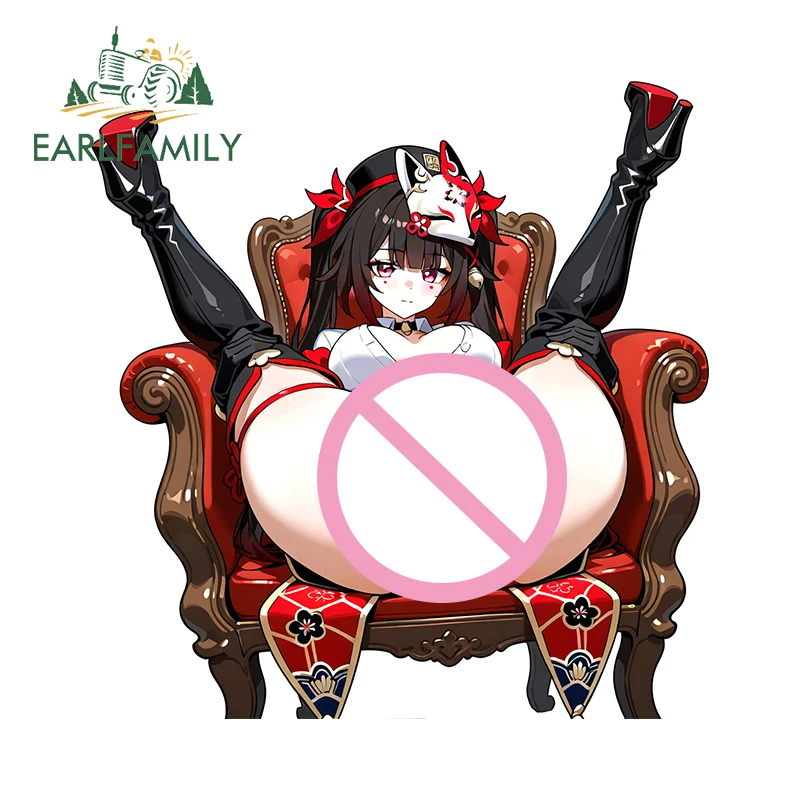 EARLFAMILY Honkai Star Rail Sparkle Leg Up Ass NSFW автомобильные наклейки горячая игра предмет автомобильный Стайлинг наклейка водостойкая виниловая ПВХ украшение