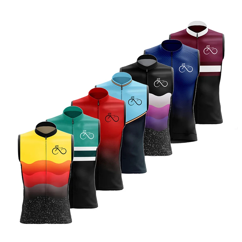 Летняя мужская велосипедная жилетка 2022 ветрозащитный жилет для бега дышащая