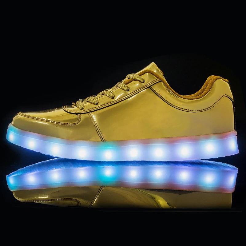 2023 Adult Unisex Women's Men's Children's Glow Sports Shoes Glow USB Charging Boys' LED Colorful Glow Shoes Girls' Footwear