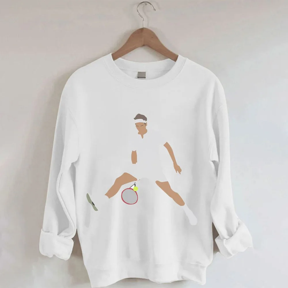 

New Hoodie The Goat RF Tennis Legend Thanks For All The Countless Memories Casual Print Sweatshirt Men Thick Fabric Pullovers