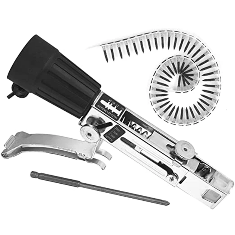 

JEYL Chain Nail Adapter,For Electric Drill, Cordless Power Drill Attachment, Auto-Feed Head & Chain For Electric Screwdriver