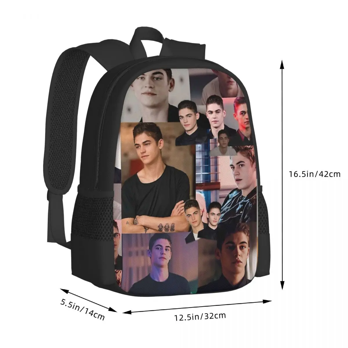 Hardin Scott Photo Edit Backpack for Girls Boys Travel RucksackBackpacks for Teenage school bag