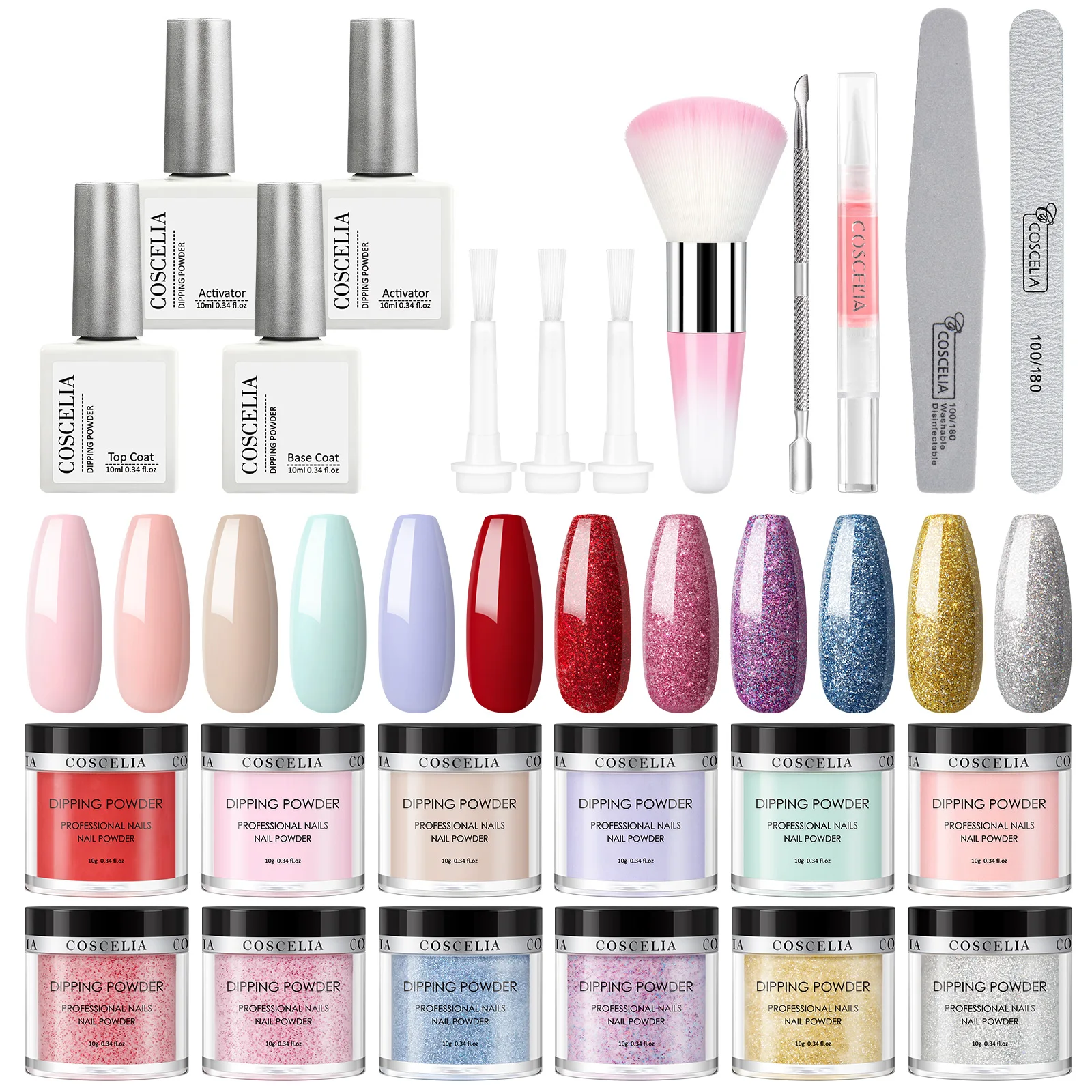 

Набор пудры для ногтей для погружения в воду, блестящие градиентные Блестки для ногтей, наборы для украшения ногтей из натурального хром