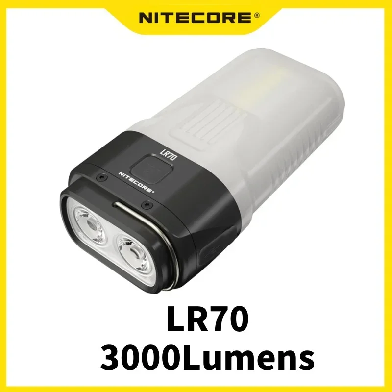 

NITECORE LR70 3000 люмен фонарик с Power Bank