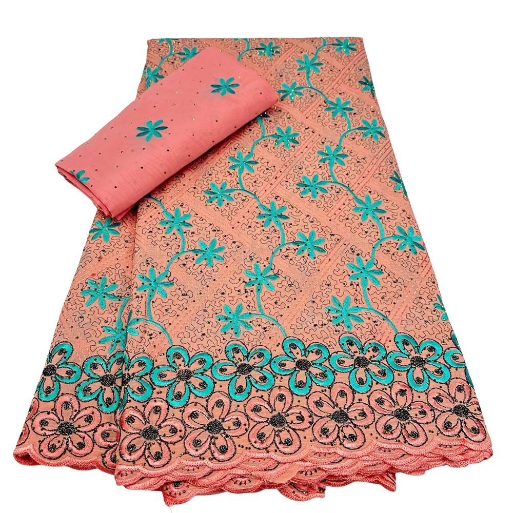 Кружевная ткань Lafaya африканский хлопок Дубайский стиль