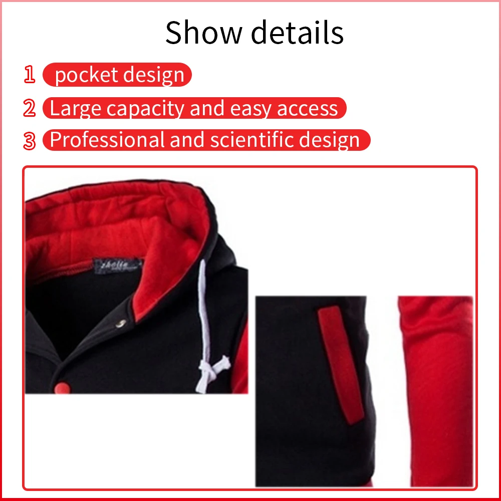 Мужская бейсбольная Толстовка с капюшоном принтом на заказ | одежда