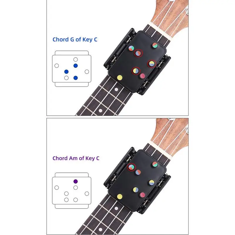 Тренажер для гитарных аккордов учебные пособия легкий набор прессования