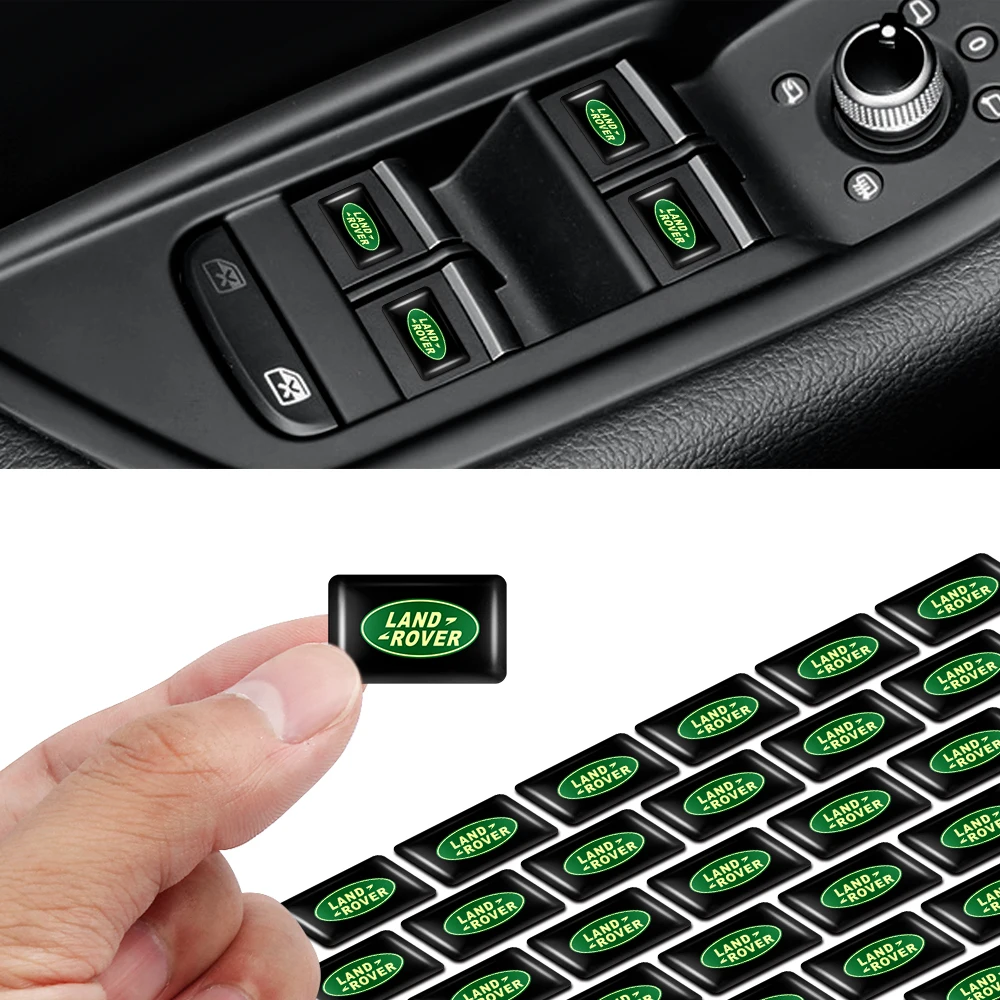 5/10/20 шт. декоративные наклейки для салона автомобиля Land Rover Range Sport Freelander 2 Evoque и т.