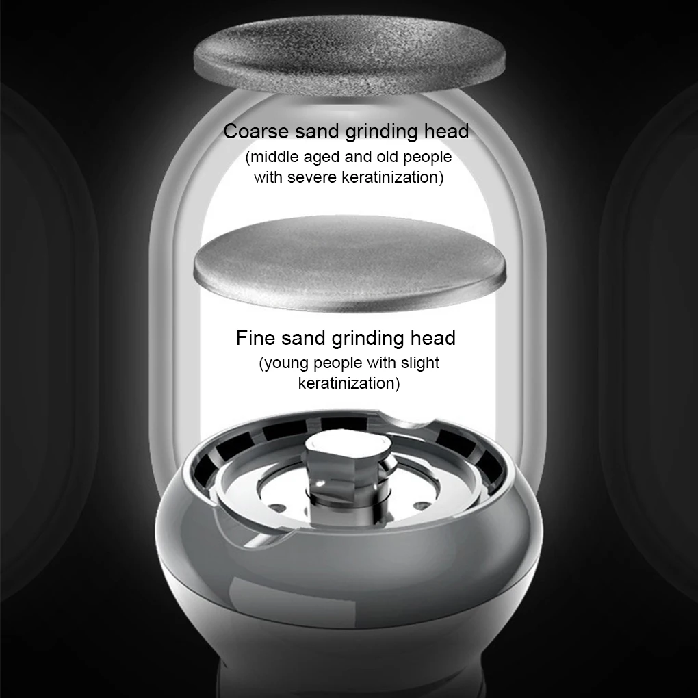 

Electric Foot Grinder Thick Callus Cracked File Home Pedicure Feet