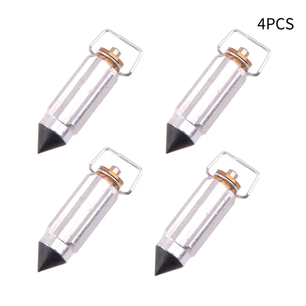 

4 Pcs Carburetor Float Needles Set Silver For Suzuki Carb Float Needles Motorcycle Carburetor Accessories High Quality Part